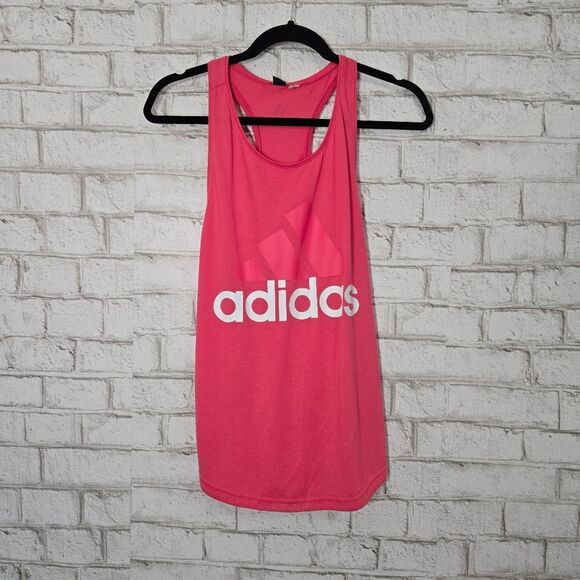 adidas Tops - adidas pink graphic tank